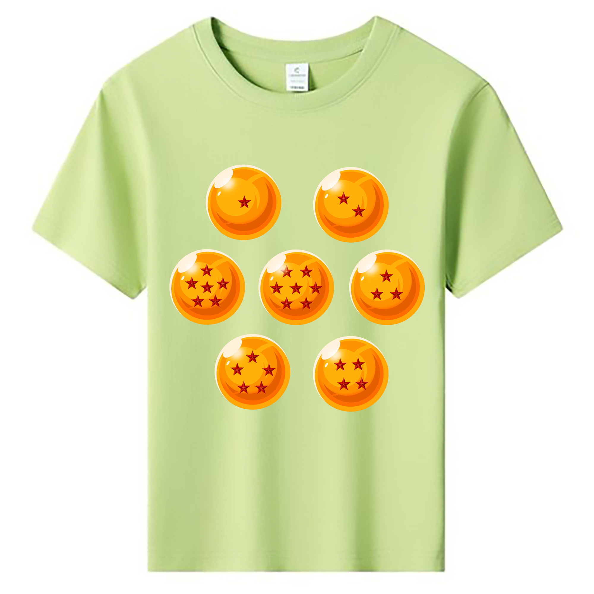 （画像用） ドラゴンボール DRAGON BALL 綿100％キッズTシャツ（フロントプリント）